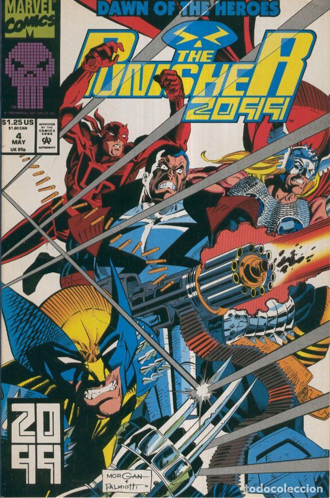 C&oacute;mics: THE PUNISHER 2099, Vol.1 No.04: Heroes Day - Pat Mills and Tony Skinner