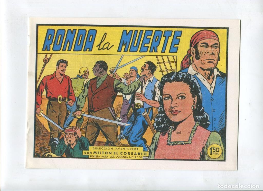 C&oacute;mics: Milton el Corsario , facsimil numero 041: Ronda la muerte - Va&ntilde;o