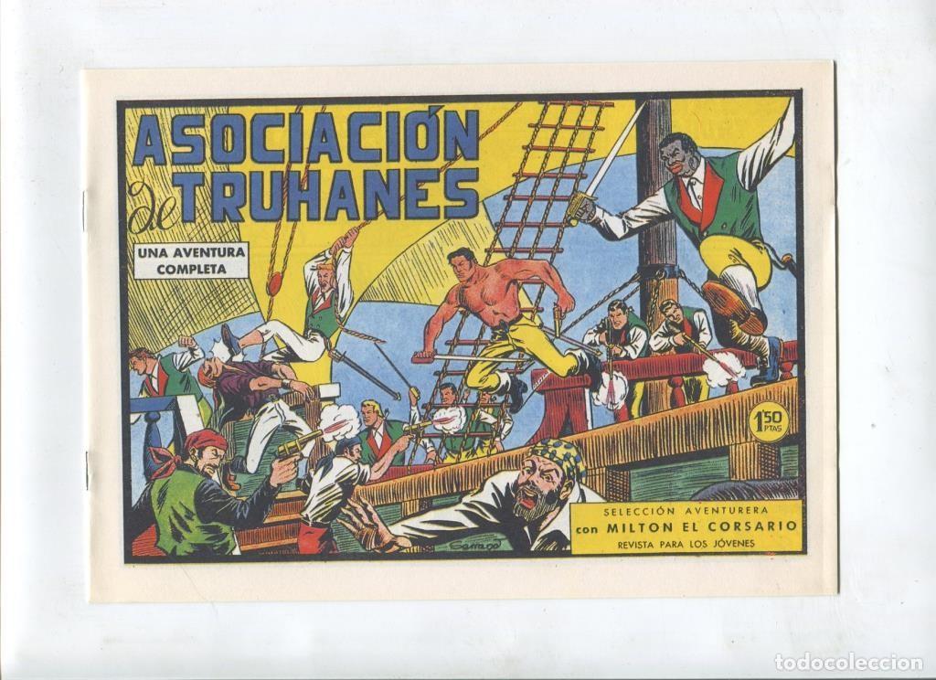 Comics: Milton el Corsario , facsimil numero 086: Asociacion de truhanes - Va&ntilde;o