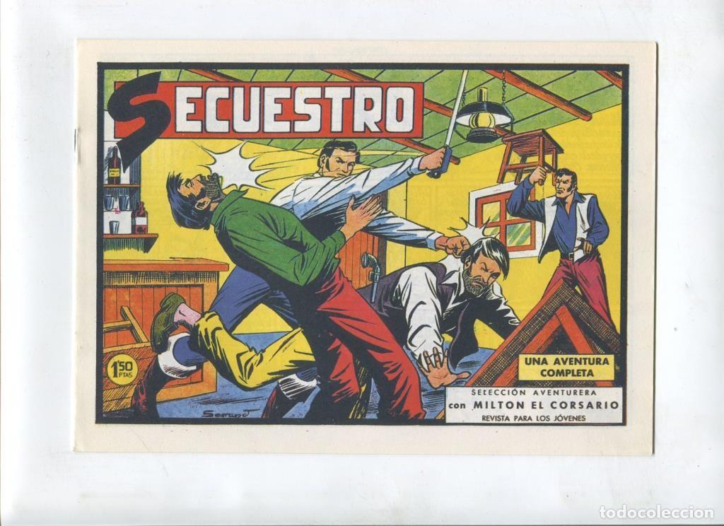 C&oacute;mics: Milton el Corsario , facsimil numero 089: Secuestro - Va&ntilde;o - Foto 1