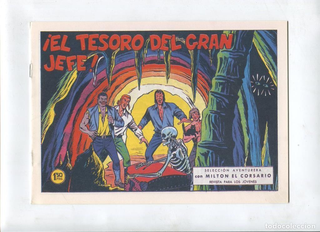 Comics: Milton el Corsario , facsimil numero 122: El tesoro del gran jefe - Va&ntilde;o