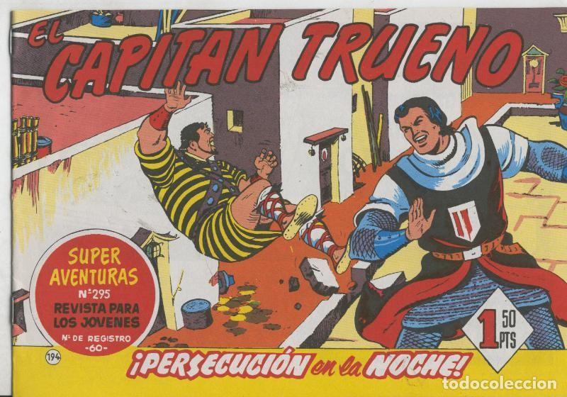 C&oacute;mics: El Capitan trueno facsimil numero 194: Persecucion en la noche - Angel Pardo-Victor Mora