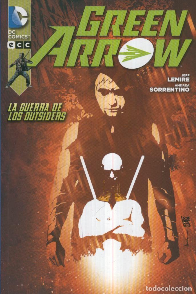 C&oacute;mics: GREEN ARROW: La Guerra de los Outsiders (ECC Ediciones) - Jeff Lemire - Foto 1