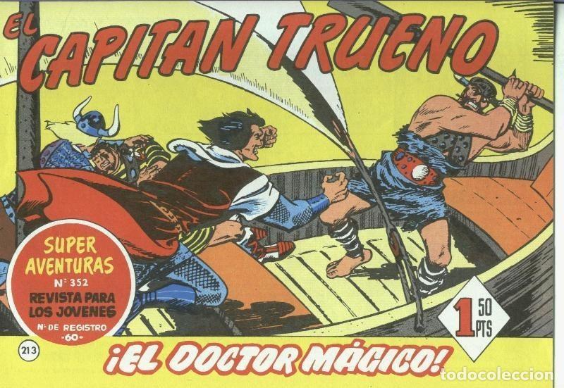 Comics: El Capitan trueno facsimil numero 213: El doctor magico - Angel Pardo-Victor Mora