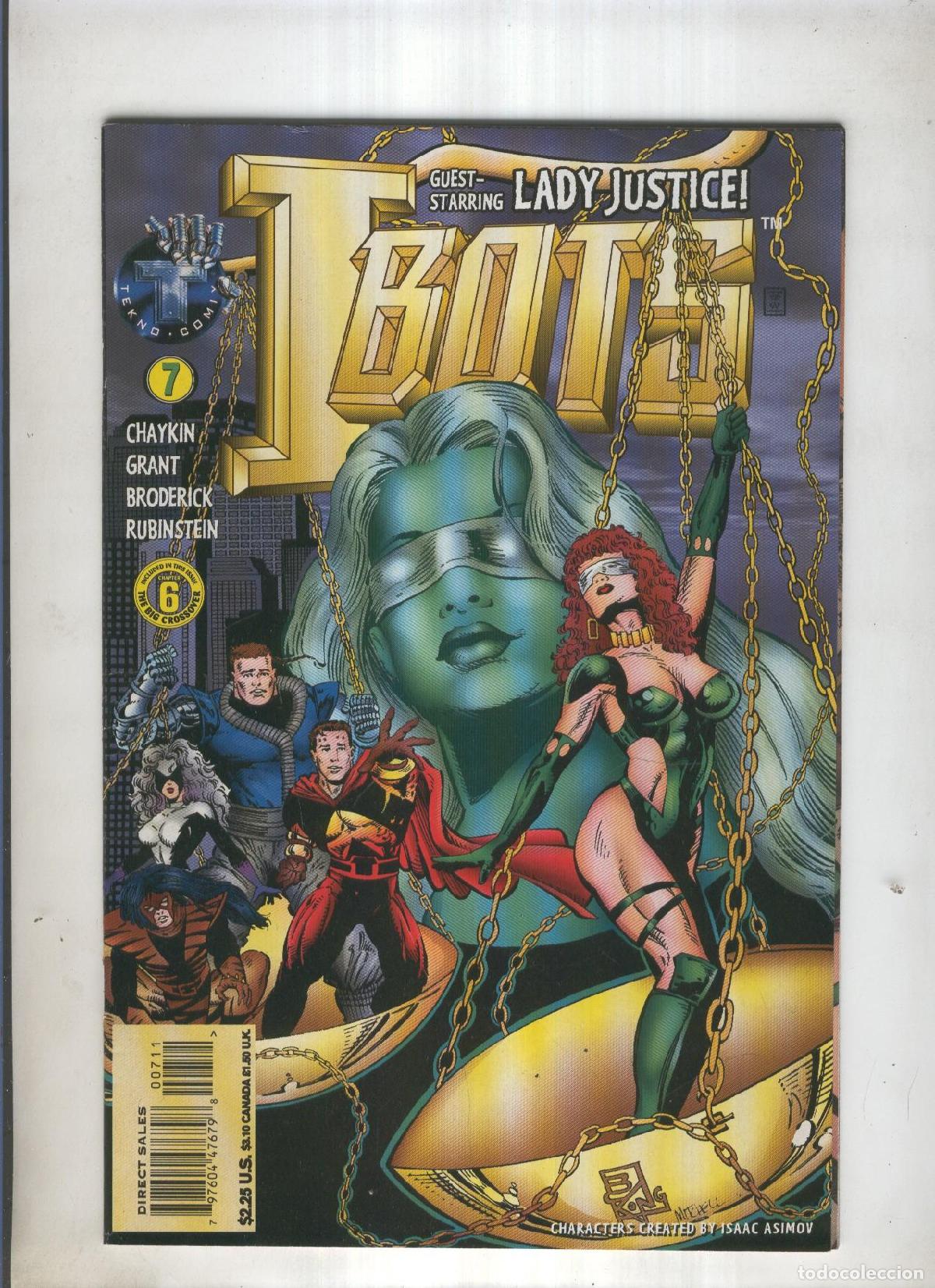 Comics: ISAAC ASIMOV IBOTS VOL1 Numero 07: Sacrifical Lambs - Brian Kong