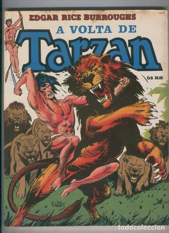 C&oacute;mics: Tarzan A volta de Tarzan (Joe Kubert) - Joe Kubert - Foto 1