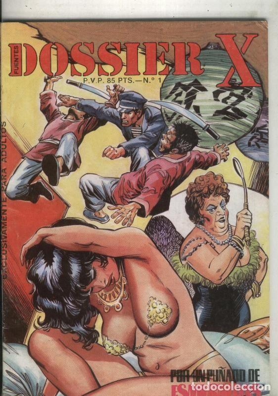C&oacute;mics: Dossier X numero 01 (numerado 2 en trasera, procede de retapado) - Varios - Foto 1