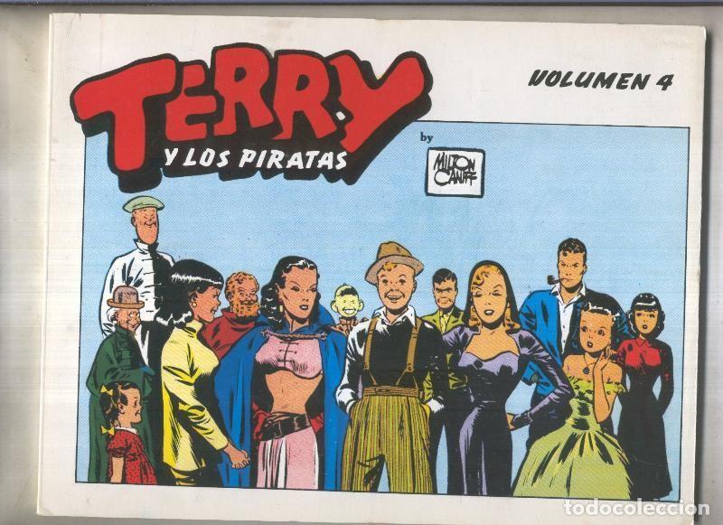 C&oacute;mics: Terry y los Piratas numero 04 (numerado 1 en trasera) - MIlton Caniff - Foto 1