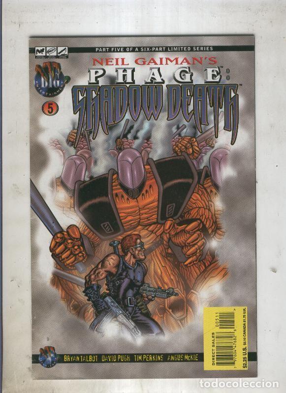 C&oacute;mics: Phage Shadow Death Numero 05 - Neil Gaiman - Foto 1