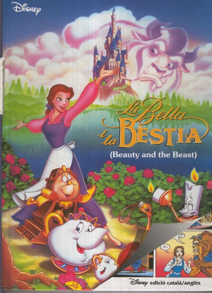 Comics: Albums Disney: LA BELLA I LA BESTIA - Beauty and the Beast (Catalan/Ingles) - Disney