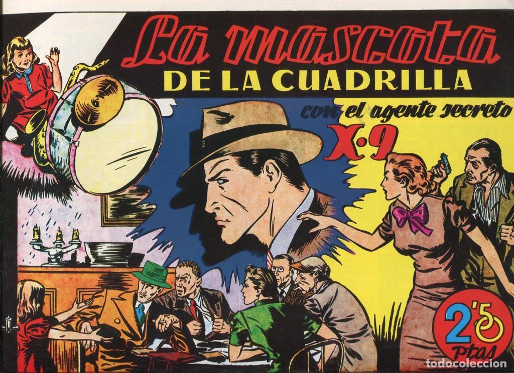 C&oacute;mics: Facsimil Grandes Aventuras: Agente Secreto X9: La mascota de la cuadrilla - varios