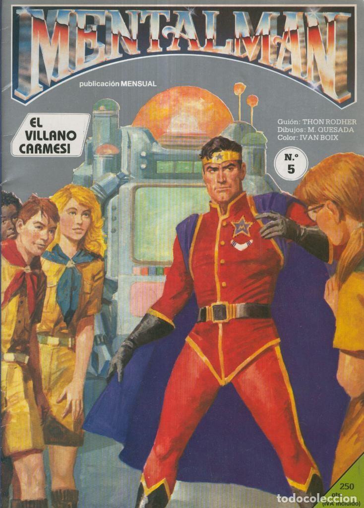 Comics: METALMAN, No.05: El Villano Carmesi - Thon rodher