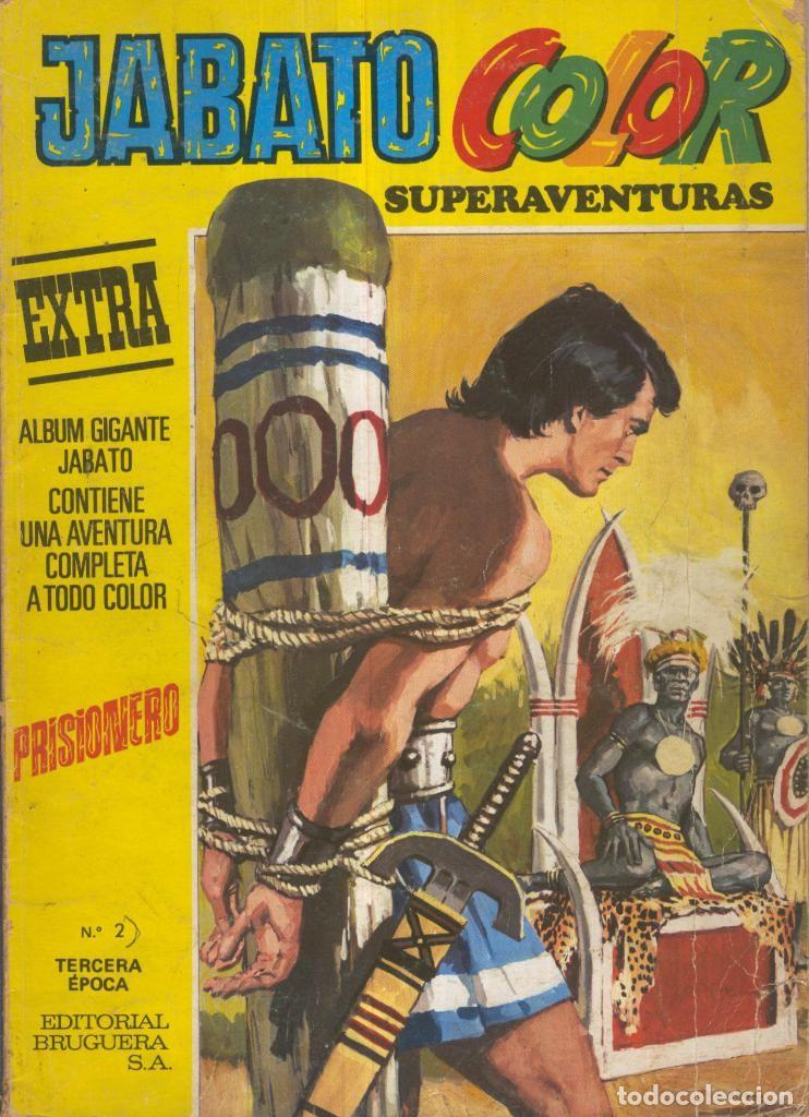 C&oacute;mics: JABATO COLOR EXTRA, 3a Epoca,( A&ntilde;o X) No.02: Prisionero - Varios