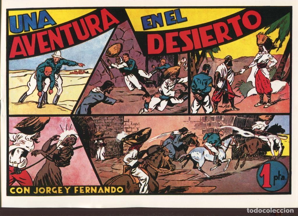 Comics: Facsimil: Jorge y Fernando serie la selva: Una aventura en el desierto - Lyman Young