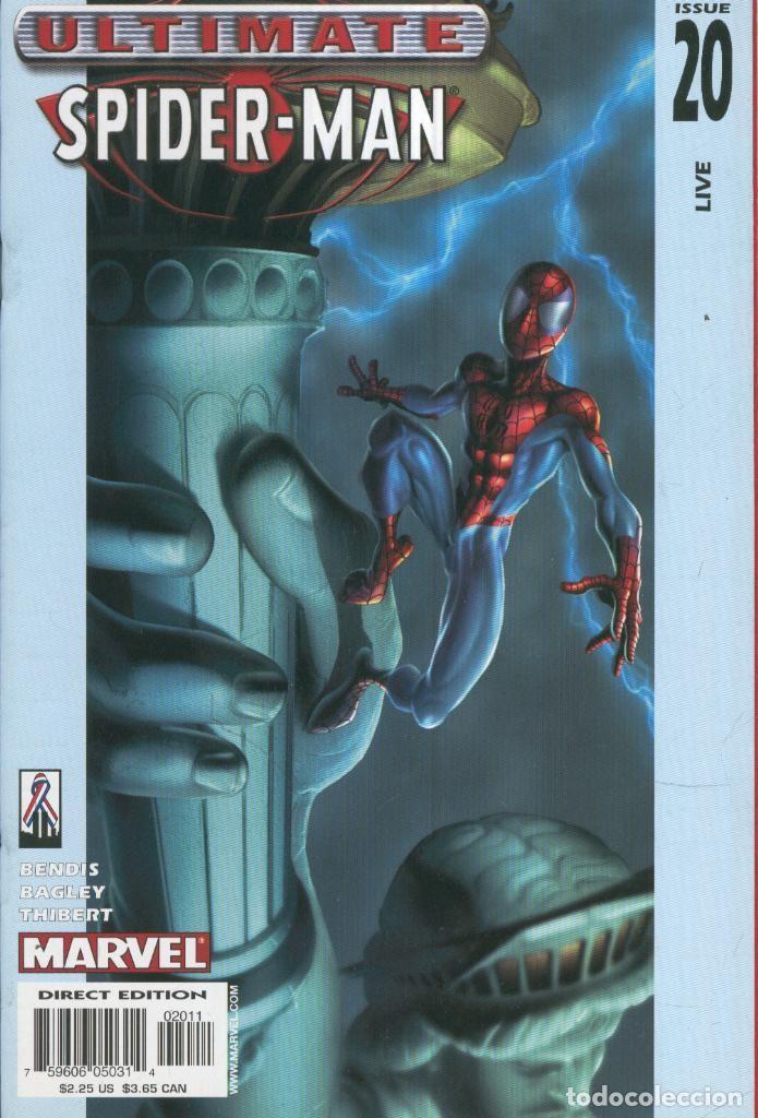 Comics: ULTIMATE SPIDER-MAN Vol.01 no.20: Live - Brian Michael Brendis y Mark Bagley