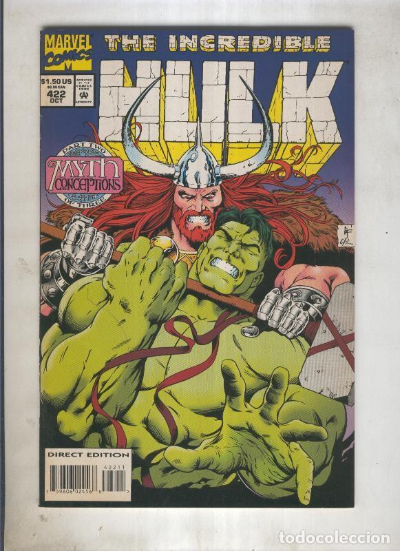 C&oacute;mics: The incredible hulk numero 422 - Varios - Foto 1