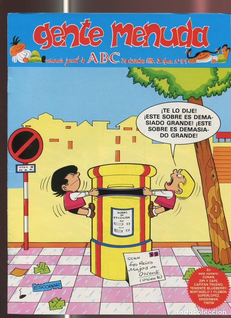 C&oacute;mics: Gente Menuda seminario juvenil de ABC numero 059: El Capitan Trueno, etc - Varios - Foto 1