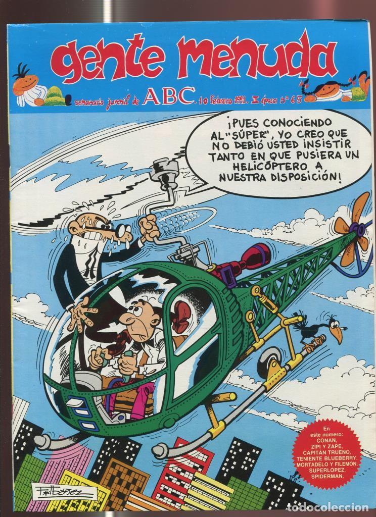 Comics: Gente Menuda seminario juvenil de ABC numero 065: El Capitan Trueno, etc - Varios