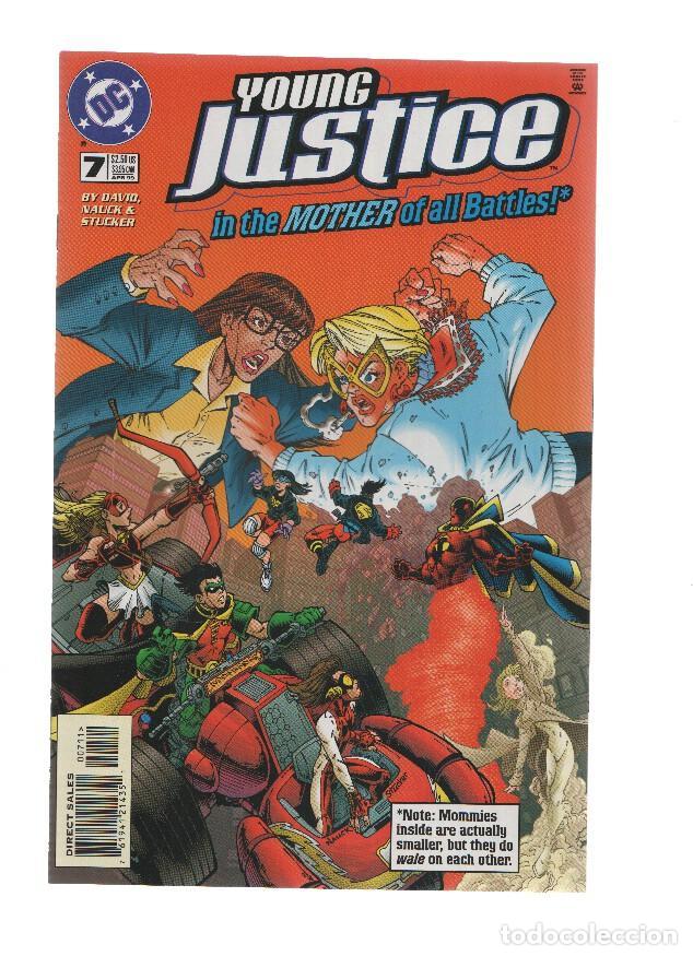 C&oacute;mics: YOUNG JUSTICE, Volume 1, Numero 07: Conferences (DC Comics) - Peter David - Foto 1