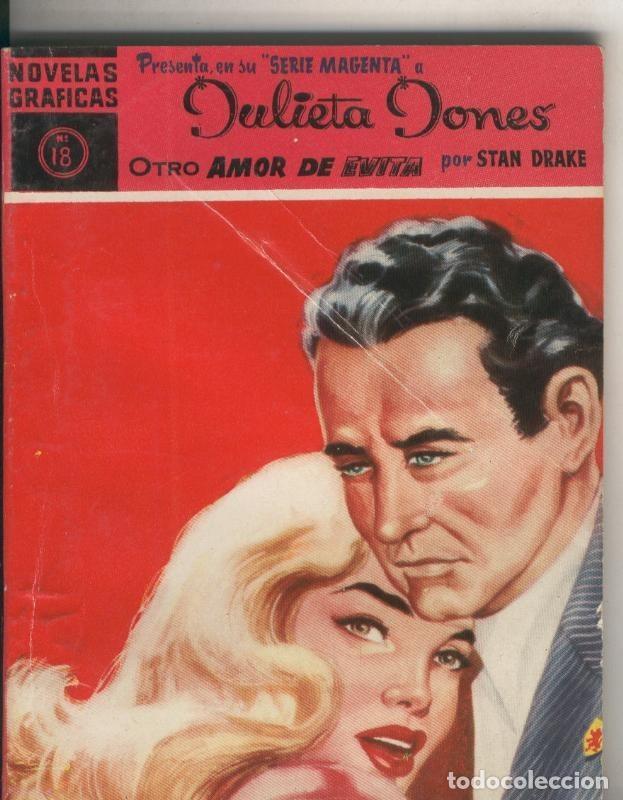 Comics: Julieta Jones serie Magenta numero 18: Otro amor de evita - Stan Drake