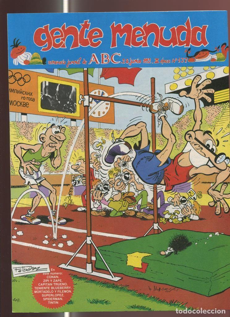 Comics: Gente Menuda seminario juvenil de ABC numero 137: El Capitan Trueno, etc - Varios