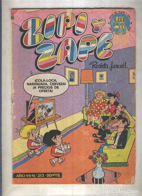 C&oacute;mics: Zipi y Zape semanal numero 312 (numerado 2 en trasera) - Varios - Foto 1