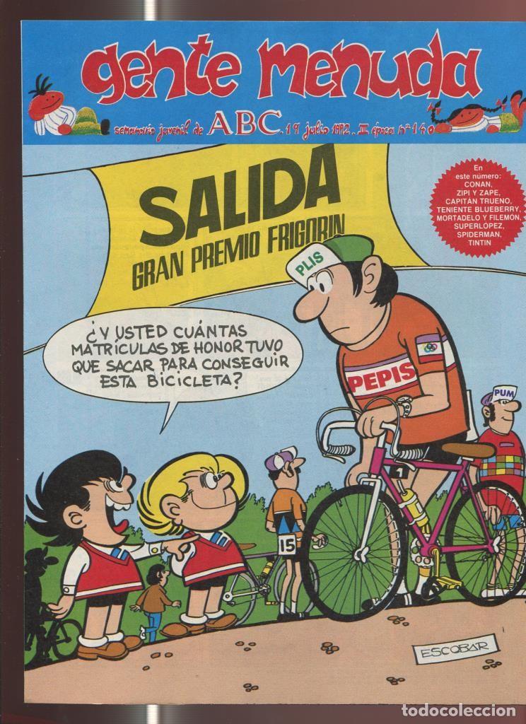 Comics: Gente Menuda seminario juvenil de ABC numero 140: El Capitan Trueno, etc - Varios