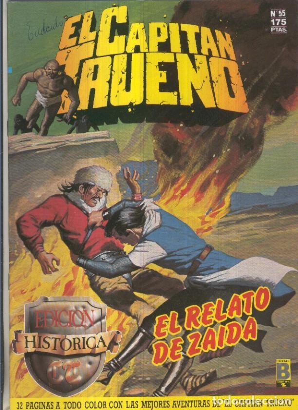 Comics: Edicion Historica El Capitan Trueno numero 055: El relato de Zaida - Victor Mora-Ambros-Pardo, etc