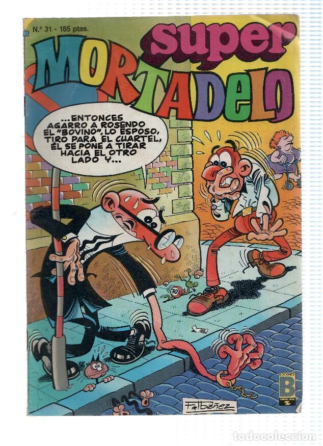 C&oacute;mics: Ediciones B: Super Mortadelo numero 031 (numerado 1 en trasera) - Varios - Foto 1