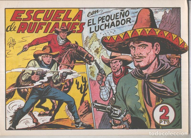 Comics: El Peque&ntilde;o Luchador facsimil numero 156: Escuela de rufianes - Manuel Gago