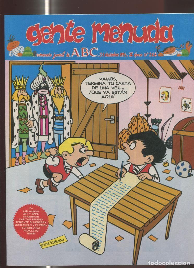 Comics : Gente Menuda seminario juvenil de ABC numero 268: El Capitan Trueno, etc - Varios