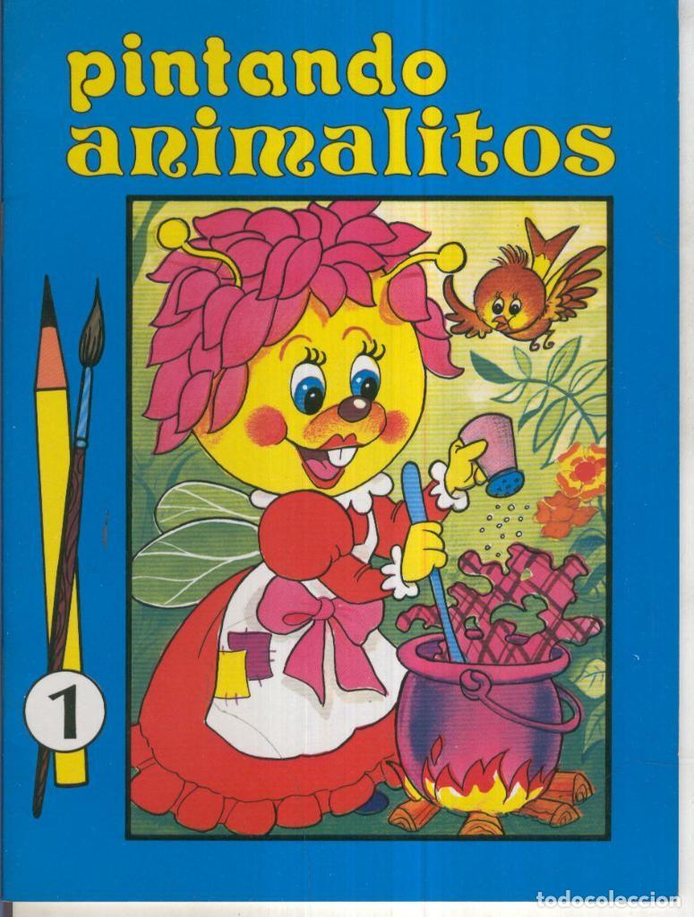 C&oacute;mics: PINTANDO ANIMALITOS No.01 - (Albumes para Colorear Susaeta) - Ramon Sabates