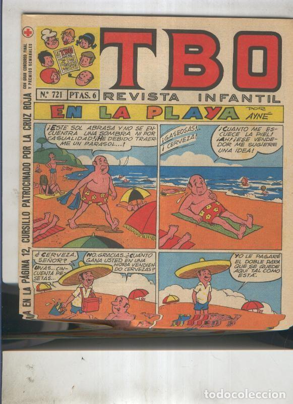 C&oacute;mics: TBO numero 721: En la playa (Ayne), (numerado 3 en trasera) - Varios - Foto 1