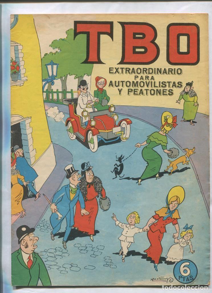 C&oacute;mics: TBO extra de 06 pts: Automovilistas y peatones, portada de Castany - Varios
