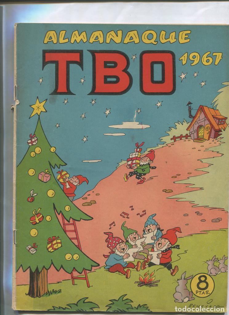C&oacute;mics: TBO extra de 08 pts: Almanaque 1967 - Varios - Foto 1