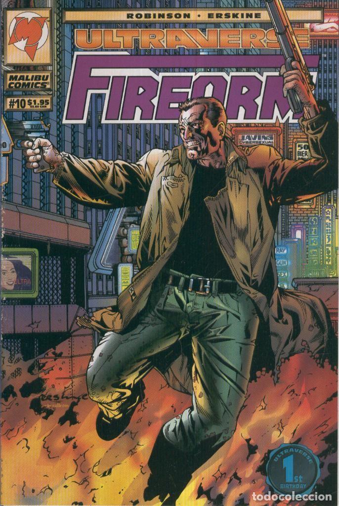 C&oacute;mics: Ultraverse FIREARM, Vol.1 No.10: South of Watford then way, way North - Gary Ernskine
