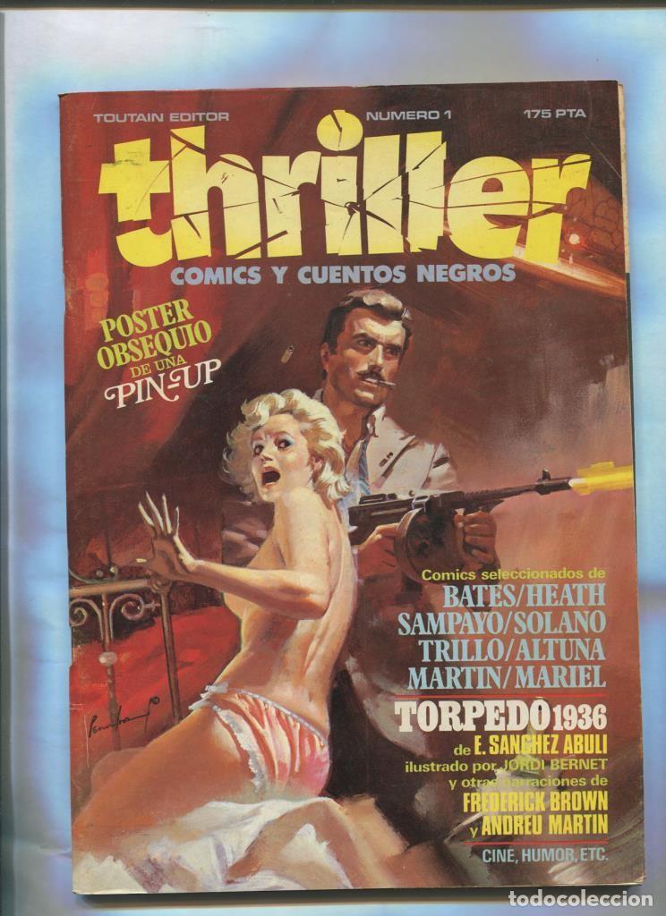 C&oacute;mics: Thriller comics y cuentos negros numero 1 - Varios - Foto 1
