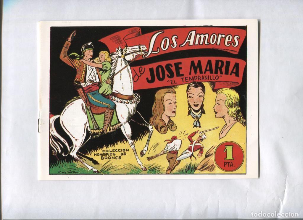 Fumetti: Facsimil: Jose Maria El Tempranillo numero 02: Los amores de Jose Maria - Maymir