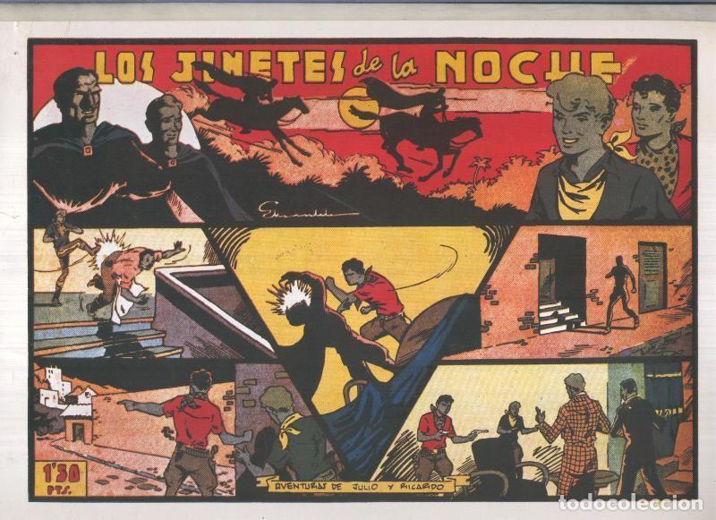 C&oacute;mics: Facsimil Julio y Ricardo: Los jinetes de la noche - Marculeta - Foto 1
