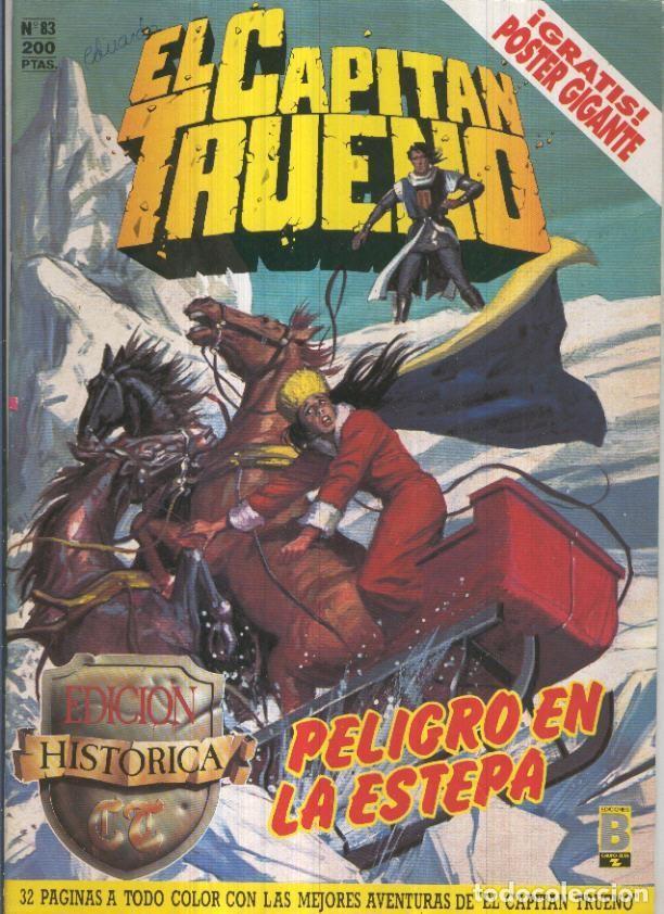 Comics: Edicion Historica El Capitan Trueno numero 083: Peligro en la estepa - Victor Mora-Ambros-Pardo, etc