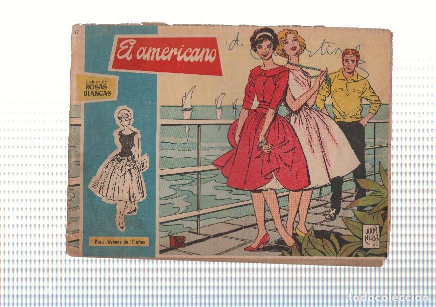 C&oacute;mics: Rosas Blancas numero 053: El americano - J. Nebot - Foto 1