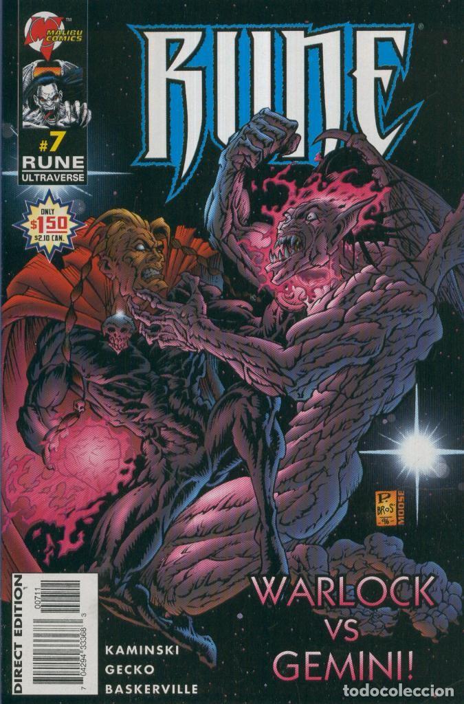 C&oacute;mics: RUNE, Vol.2 No.07: Fire with Fire - Gabriel Gecko - Foto 1