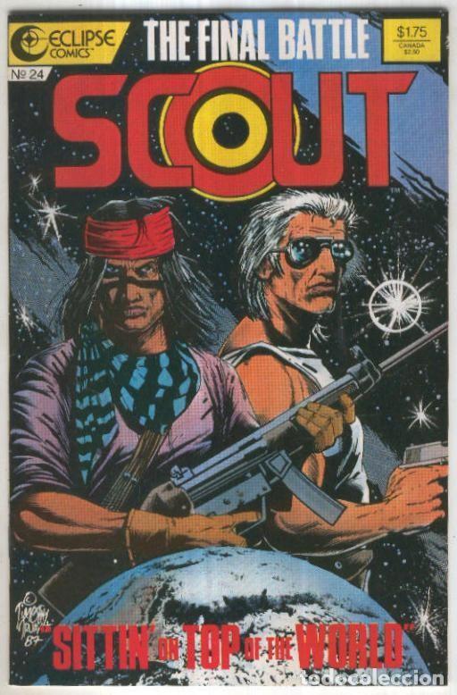 Comics: SCOUT Vol.1, No. 24: Sittin on Top of the World (Eclipse Comics 1985-1987) - Timothy Truman