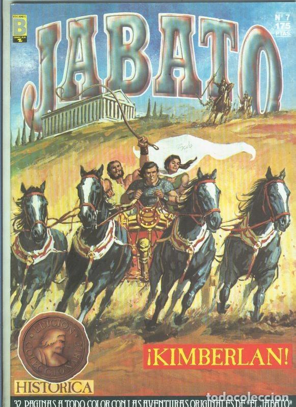 C&oacute;mics: Jabato edicion historica primera edicion numero 007: Kimberlan (numerado 1 en trasera) - Victor Mor