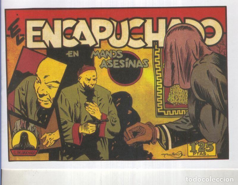 C&oacute;mics: El Encapuchado, facsimil numero 22: Manos asesinas - Adriano Blasco - Foto 1