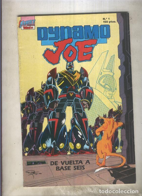 C&oacute;mics: Dynamo Joe numero 01 (numerado 2 en interior cubierta) - Doug Rice-John Ostrander - Foto 1