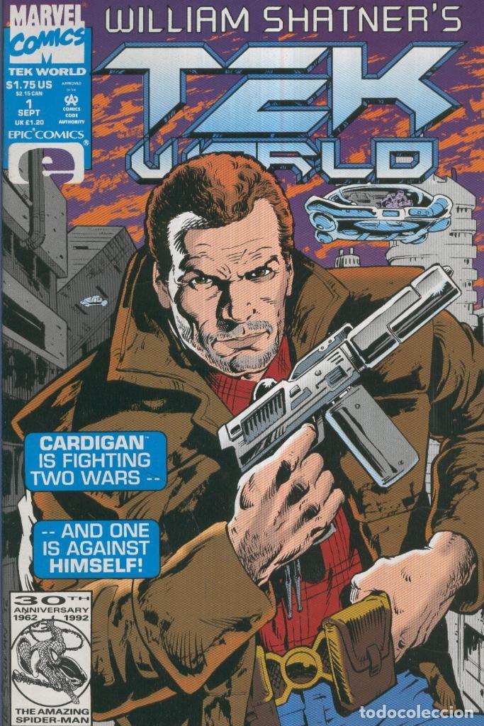 Comics: William Shatner,s - TEK WORLD, Volume 1 No.01: Born Again - Evan Skolnick