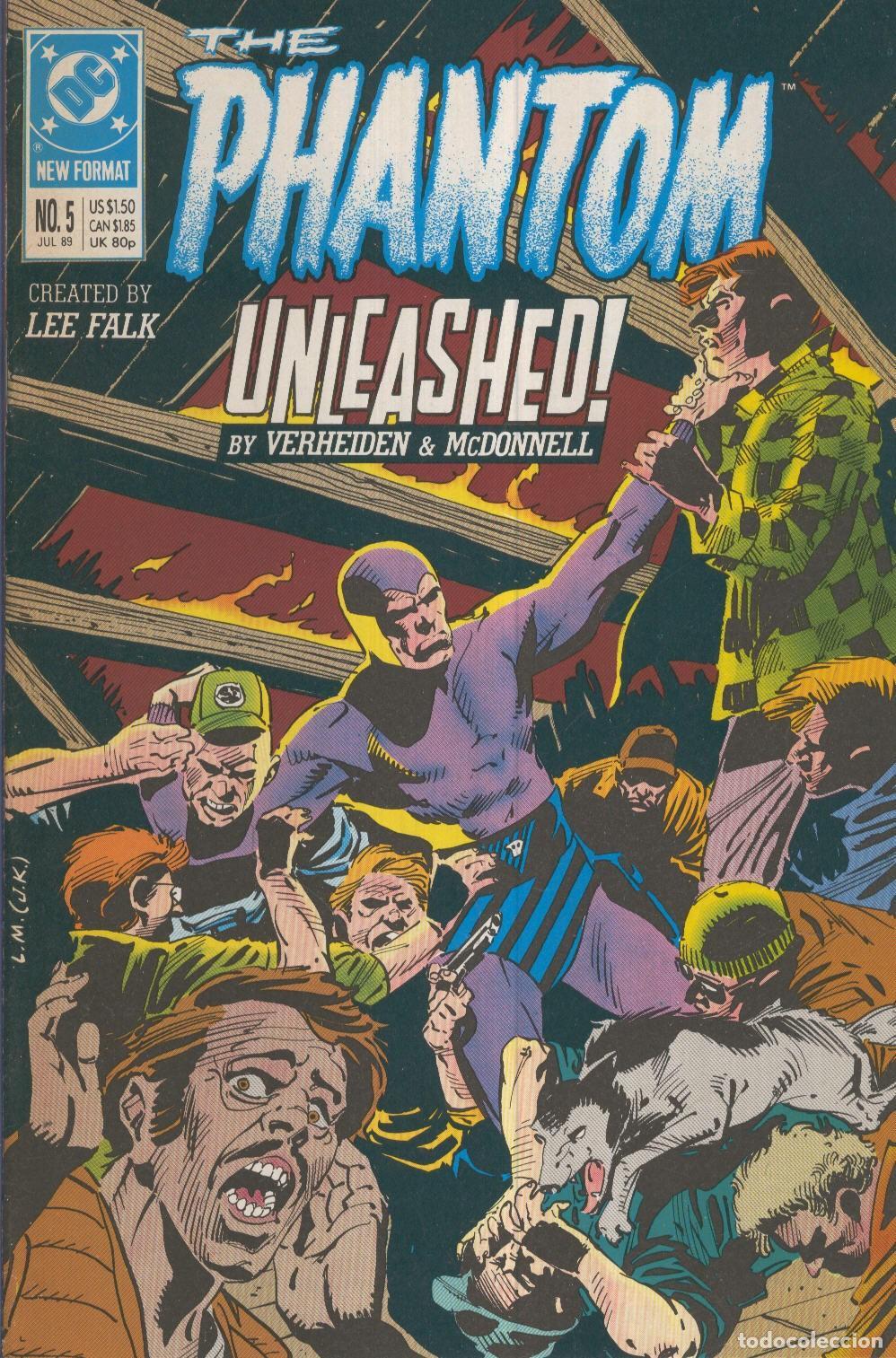 C&oacute;mics: THE PHANTOM COMIC BOOK DC Numero 05: HATE Part II - Luke McDonnell - Foto 1