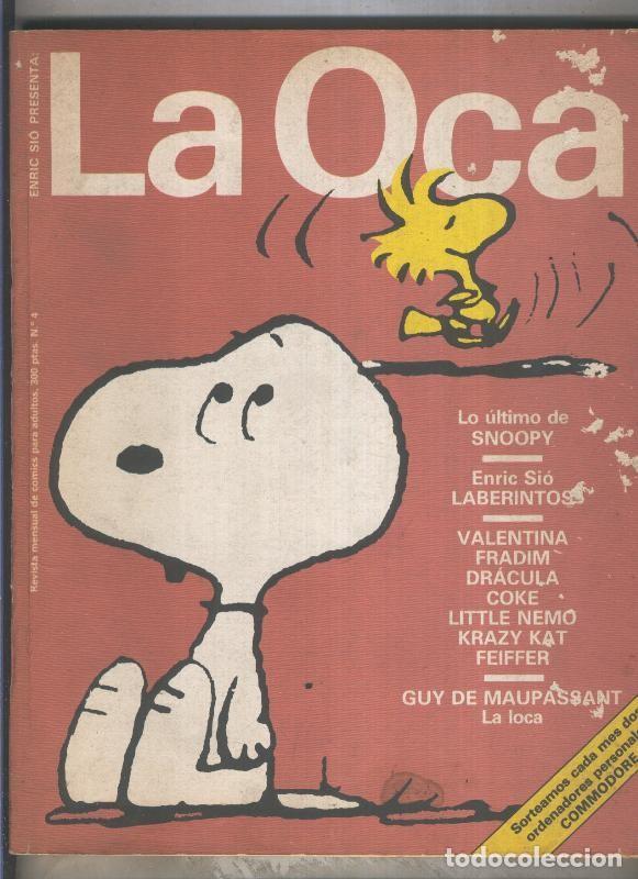 Fumetti: La Oca numero 4 (numerado 2 en trasera) - Enric Sio, etc