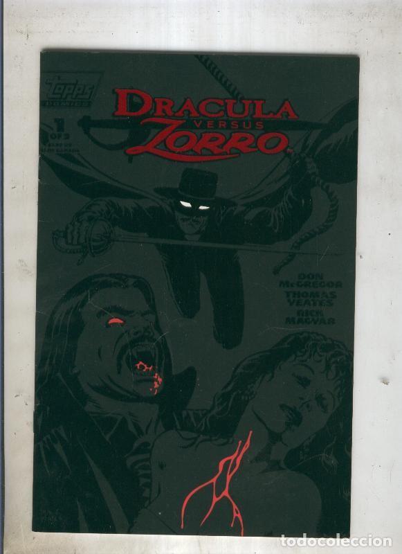 C&oacute;mics: DRACULA VS ZORRO numero 01 - Don McGregor